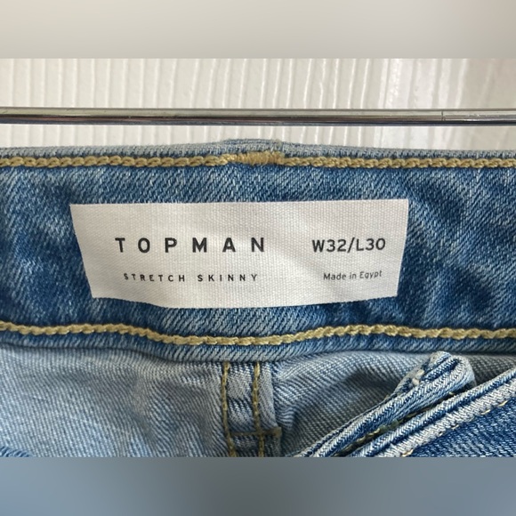 NEW Topman Stretch Skinny Jeans – Size W32 x L30 - Picture 4 of 9